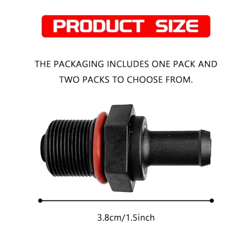 SWQS PCV Valve Replacement OEM 26740-2G000 for Hyundai Sonata Santa Fe Elantra Kia Sportage Optima, Automotive PCV Exhaust Control Valve Engine Intake Runner Valves - Image 2