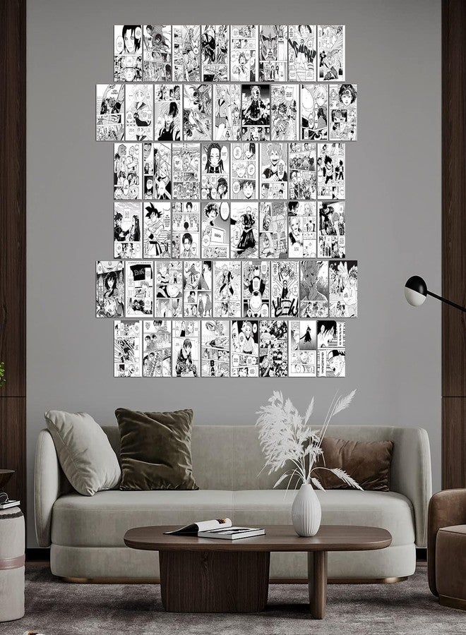 EXO DECOR Anime Posters for Room Aesthetic, Anime Stuff, Bedroom Wall Dorm Decor, Manga Panels, Anime Wall Collage Kit, MHA Anime Posters Pack, Teen Room 50PCS 4X6 INCH - Image 3