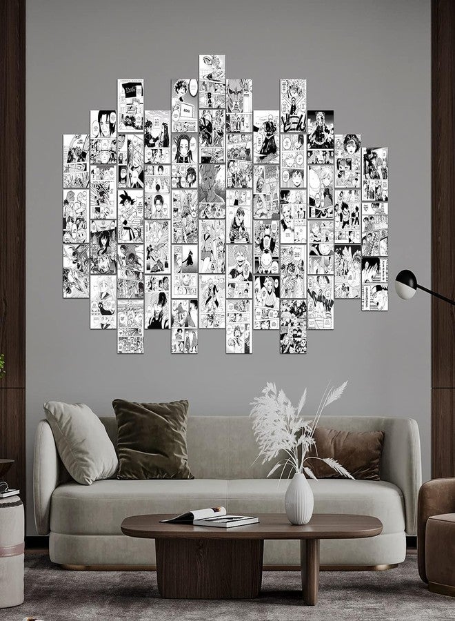 EXO DECOR Anime Posters for Room Aesthetic, Anime Stuff, Bedroom Wall Dorm Decor, Manga Panels, Anime Wall Collage Kit, MHA Anime Posters Pack, Teen Room 50PCS 4X6 INCH - Image 4