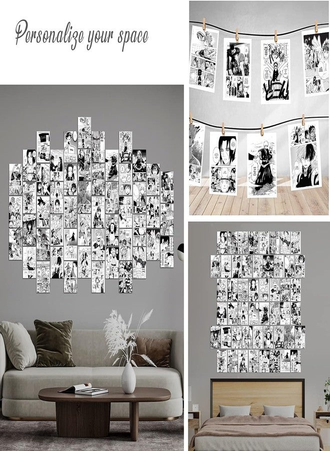 EXO DECOR Anime Posters for Room Aesthetic, Anime Stuff, Bedroom Wall Dorm Decor, Manga Panels, Anime Wall Collage Kit, MHA Anime Posters Pack, Teen Room 50PCS 4X6 INCH - Image 5