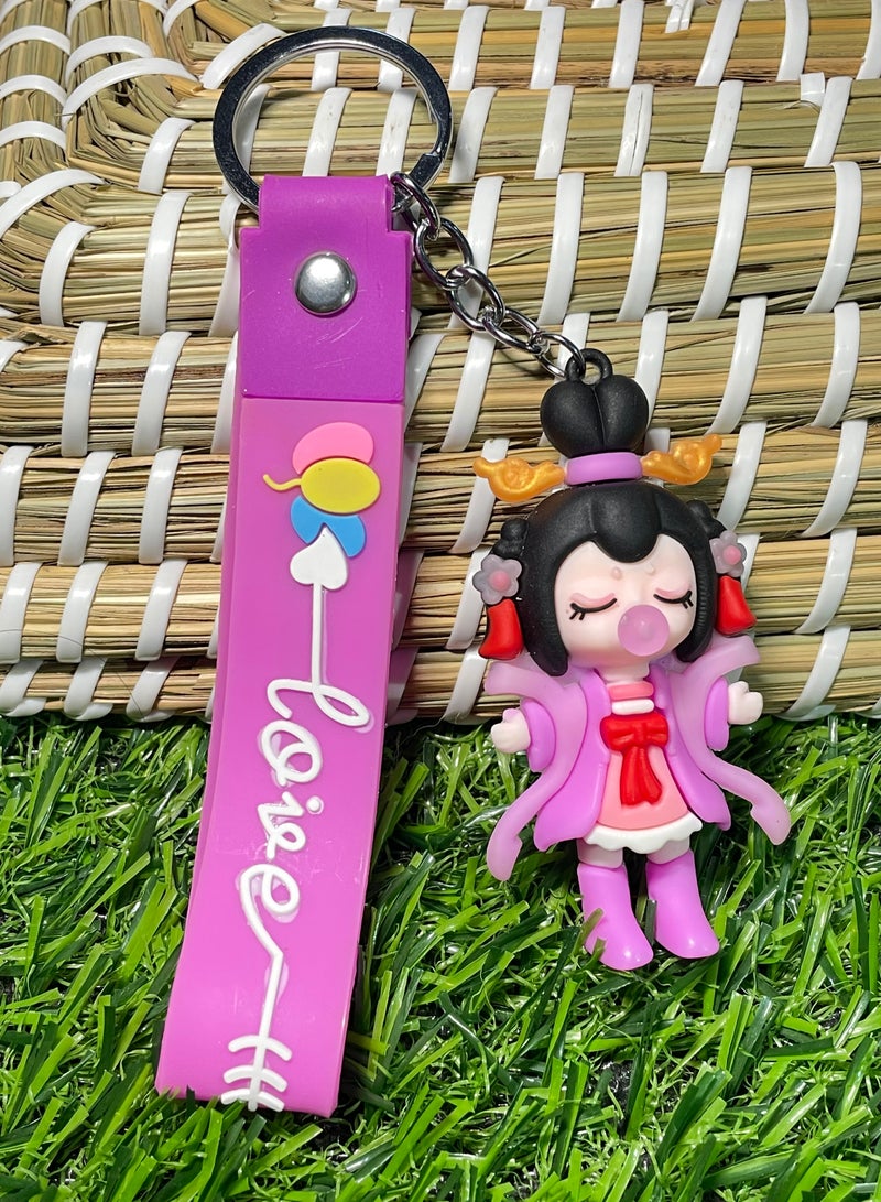 ميدالية مفاتيح كرتونية مميزة اكسسوار مميز سلسلة مفاتيح بتصميم شحصية ديزني مع شريط يتناسب مع مفاتيح السيارة والمحفظة والحقيبة هدية رائعة وجميلة - Image 2