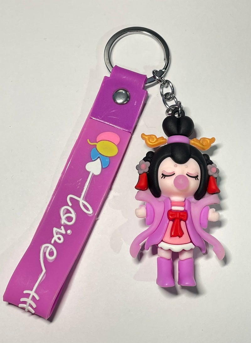 ميدالية مفاتيح كرتونية مميزة اكسسوار مميز سلسلة مفاتيح بتصميم شحصية ديزني مع شريط يتناسب مع مفاتيح السيارة والمحفظة والحقيبة هدية رائعة وجميلة - Image 3