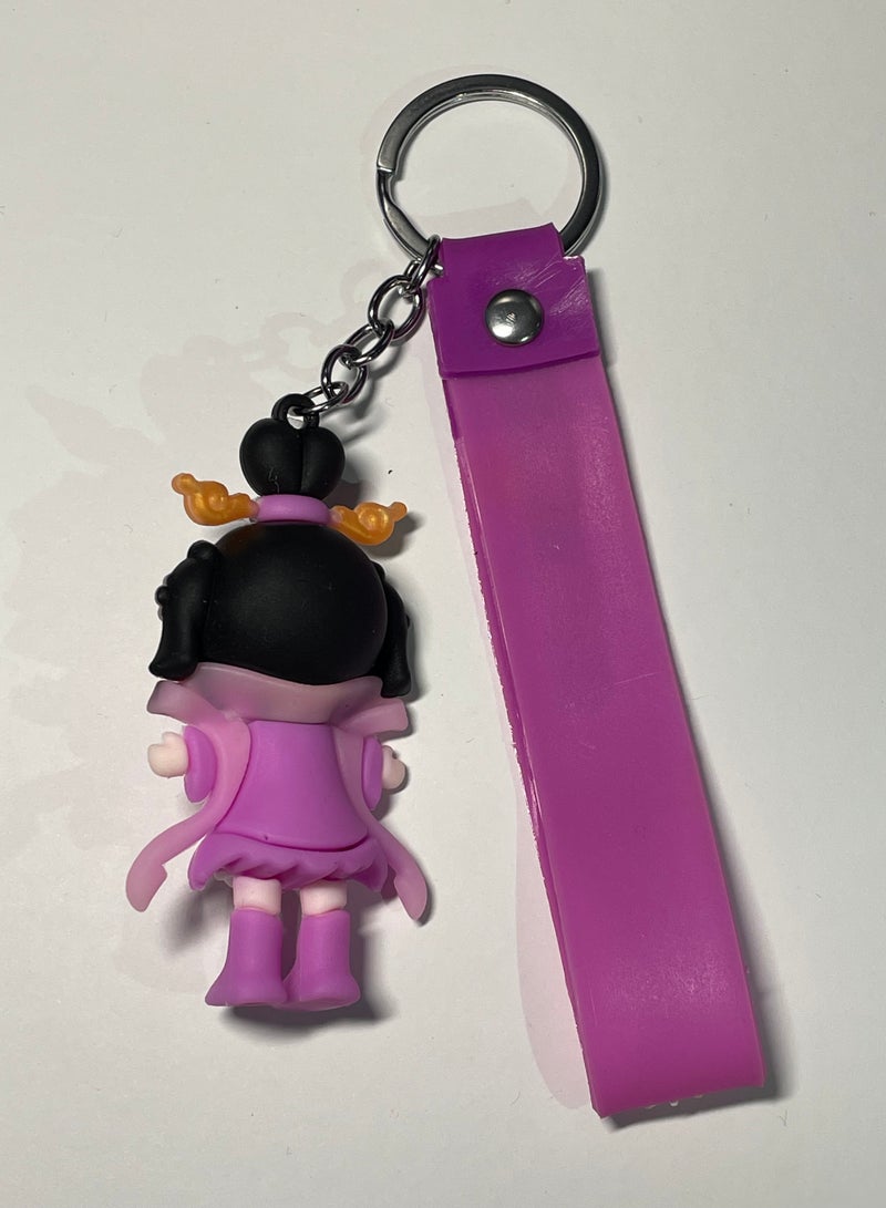 ميدالية مفاتيح كرتونية مميزة اكسسوار مميز سلسلة مفاتيح بتصميم شحصية ديزني مع شريط يتناسب مع مفاتيح السيارة والمحفظة والحقيبة هدية رائعة وجميلة - Image 4