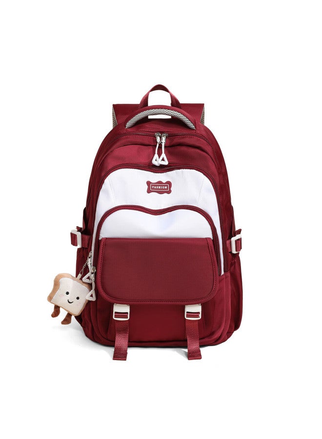 Viney Backpack For Women, Large Capacity School Bag For Middle School, High School And College Students, Travel Backpack, Birthday Gift For Girlfriend - Image 3