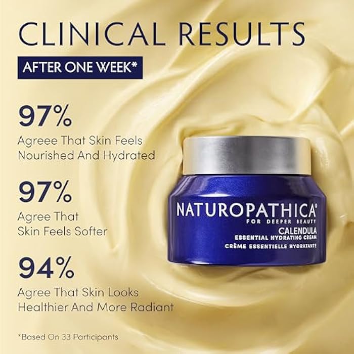 Naturopathica Calendula Essential Hydrating Cream - Soothing Face Moisturizer for Dry Skin - Holistic Calendula Cream - Daily Face Moisturizer for Women - Natural Face Lotion for Women - 1.69 fl oz - Image 3