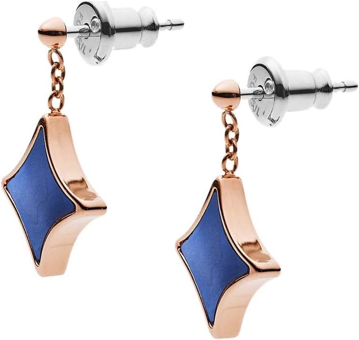 فوسيل قرط فوسيل نسائي من الذهب الوردي، JF03191791 - Image 2