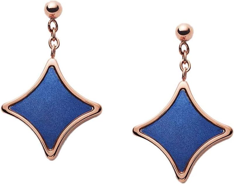 فوسيل قرط فوسيل نسائي من الذهب الوردي، JF03191791 - Image 1