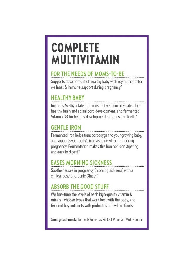 New Chapter Perfect Prenatal 96 Tablets Brand: NewChapter - Image 4