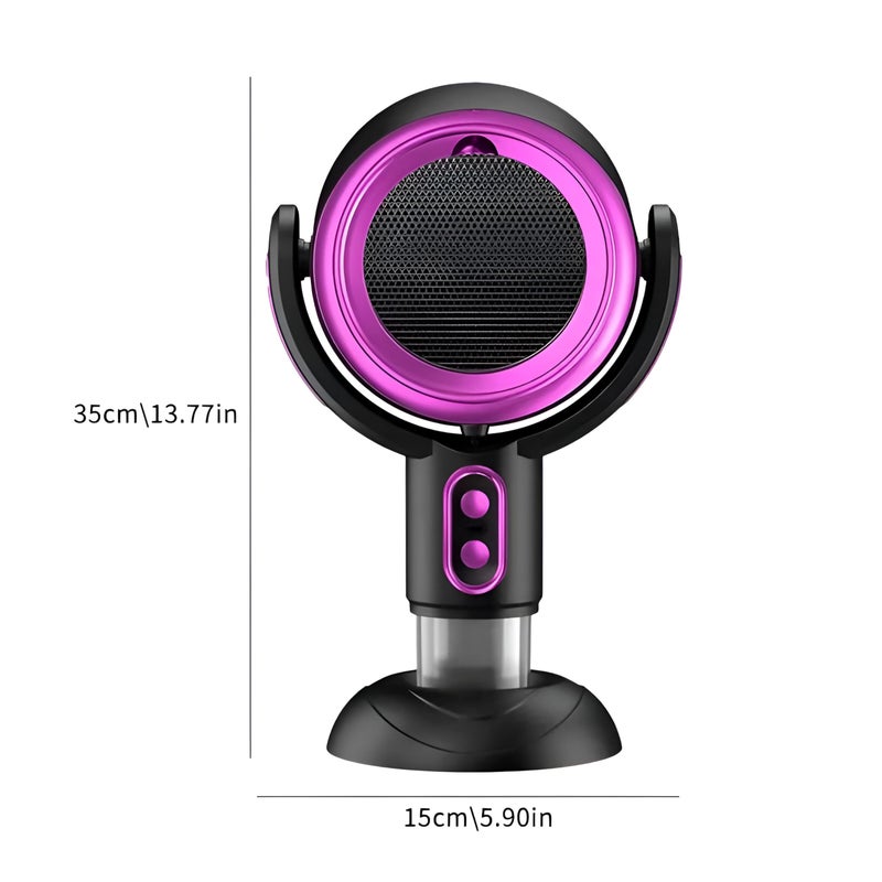 Air Purifier with Negative Ion Technology – Instantly Removes Pollutants, Bacteria and Odors, Quiet Sound for Everyday Use, Sleek Design and Easy to Use Buttons for All Spaces - Image 2