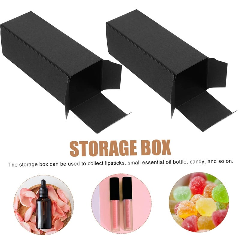 Outanaya 50pcs Paper Lipstick Box Packaging Lightweight Easy to Use Smooth for Lip Balm for Gifting and Personal Use - Image 3
