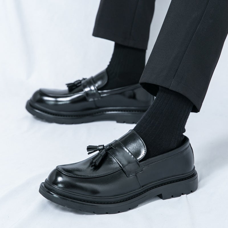Men'S Business Formal Tassel Loafers 2025 New Men'S Slip-On Casual Leather Shoes - Image 3
