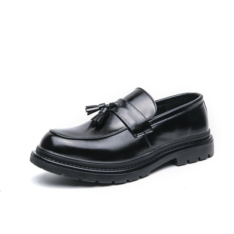 Men'S Business Formal Tassel Loafers 2025 New Men'S Slip-On Casual Leather Shoes - Image 1
