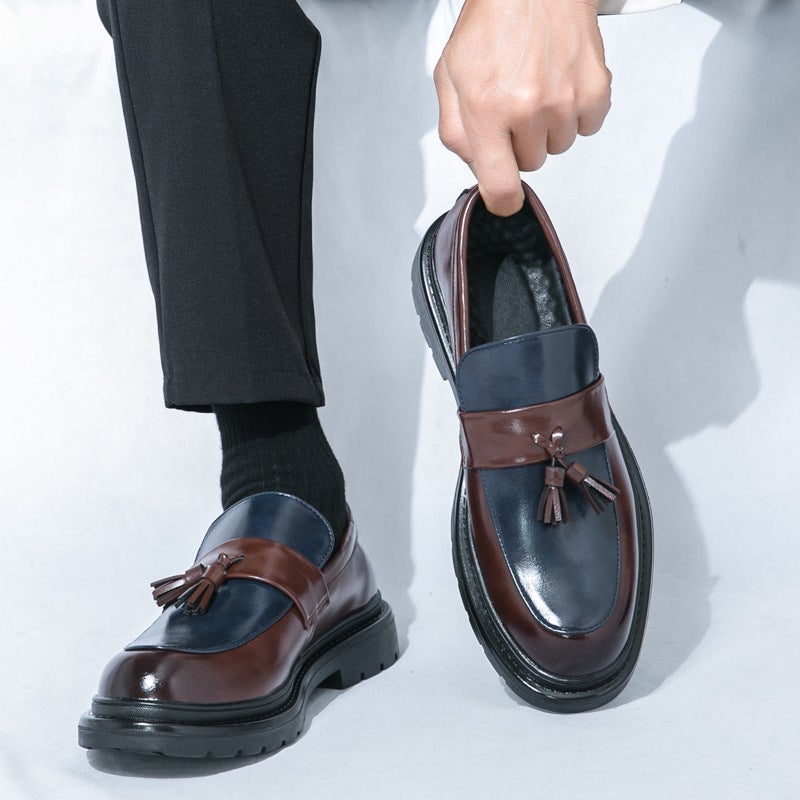 Men'S Business Formal Tassel Loafers 2025 New Men'S Slip-On Casual Leather Shoes - Image 4