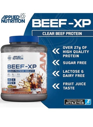 Beef Xp Clear protein isolate ( Millions Cola) 1.8 kg - 27g Protein, Lactose Free, Dairy free - view 2