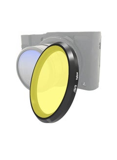 JSR Colored Lens Filter for Panasonic LUMIX LX10(Yellow)