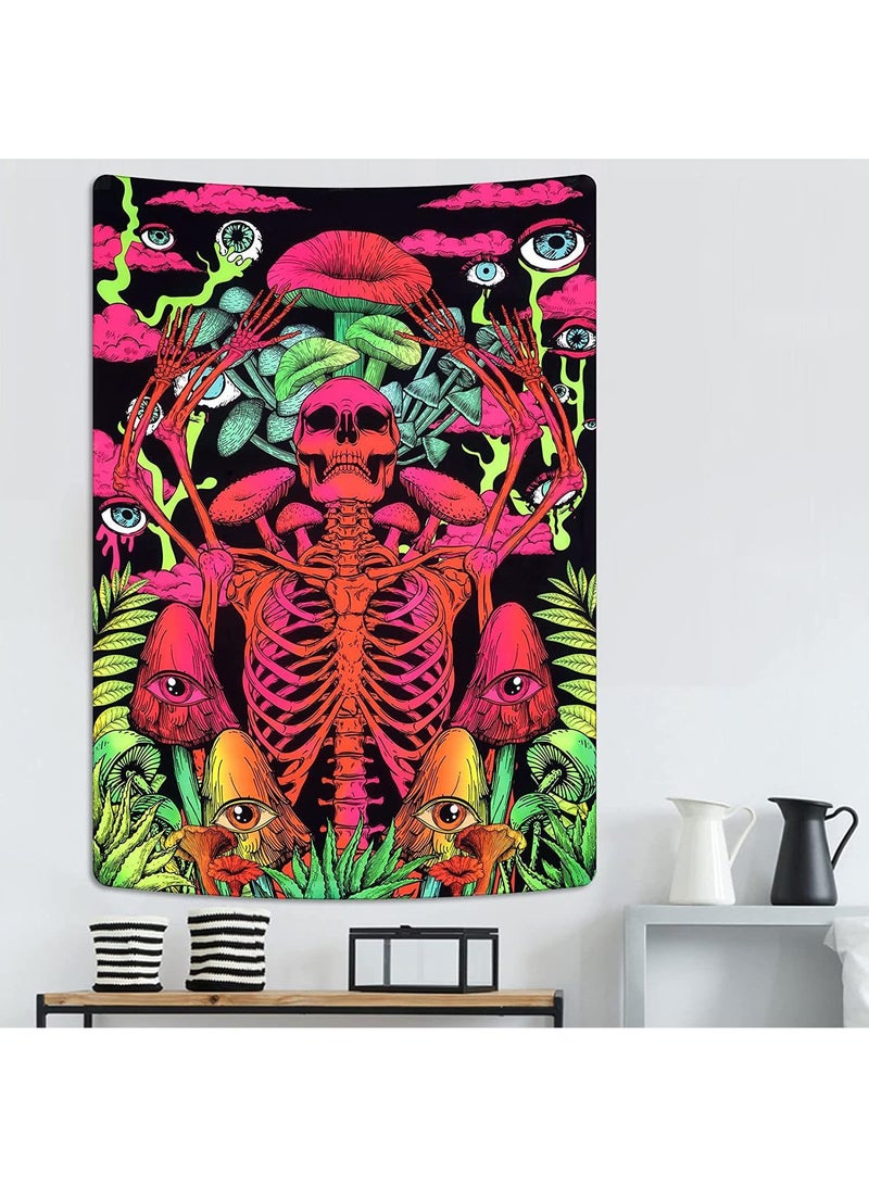 Y&D Wall Purple Light Decorative Cloth Hanging Cloth Tapestries Room Background Cloth Tapestries Wall Hanging-LS-FGD02495*73cm - Image 3