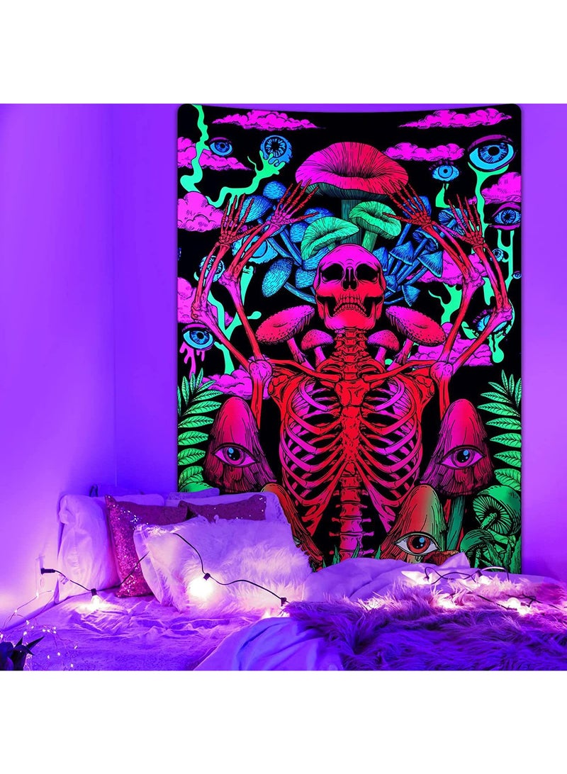 Y&D Wall Purple Light Decorative Cloth Hanging Cloth Tapestries Room Background Cloth Tapestries Wall Hanging-LS-FGD02495*73cm - Image 2