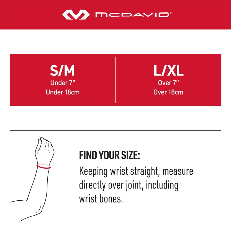 McDavid Wrist Brace, Adjustable Wrist Guard Support for Work to Help Prevent Wrist Injuries - Image 2