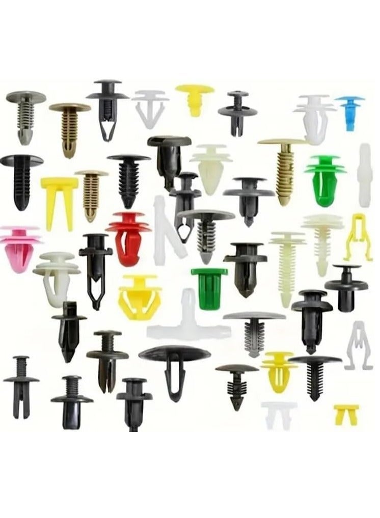 Alayjah, Mechanical Fasteners Car Clips Kit, 100 Pcs, Essential for Car Repairs & Maintenance, Easy Fixing Solution 10100030 - Image 1