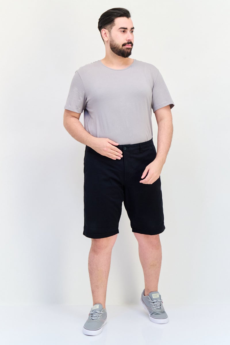 Celio شورتات أساسية بسيطة للرجال، سوداء - Image 4