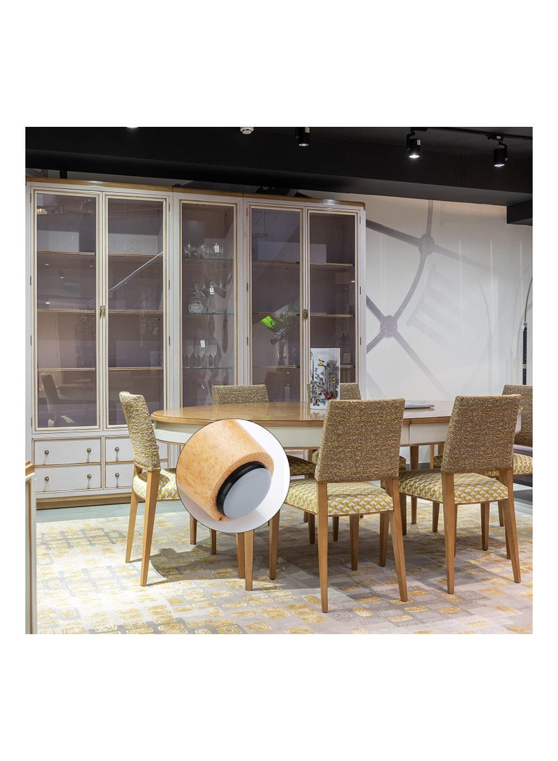 KASTWAVE Furniture Moving Pads, 12 Pcs Round Shaped Self-Stick Furniture Sliders Furniture Easy Movers Floor Protector Pads for Moving Furniture Movers Carpet Gliders Glides  - Image 5