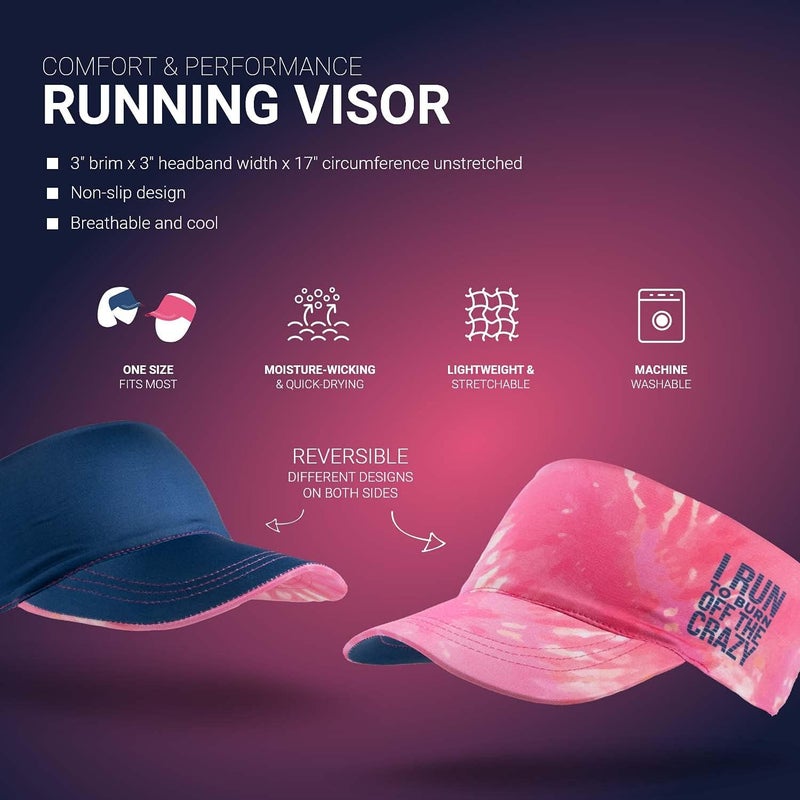Gone For a Run قبعة عازلة للحرارة خفيفة الوزن مريحة للأداء | تصاميم متعددة | مقاس واحد يناسب معظم الأشخاص - Image 3