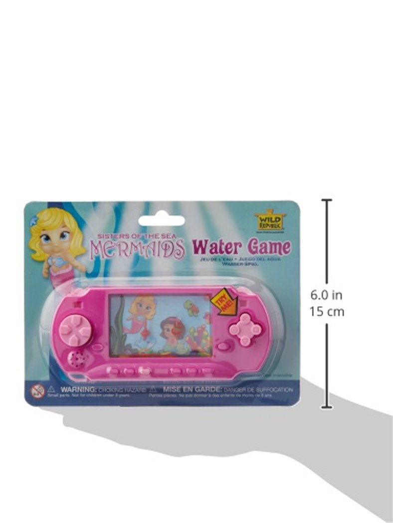 Wild Republic ألعاب الماء من وايلد ريبابليك - حورية البحر، ألعاب حسية، هدايا للأطفال، ألعاب محمولة، مستلزمات حفلات حورية البحر، 6 إنش، وردي - Image 2
