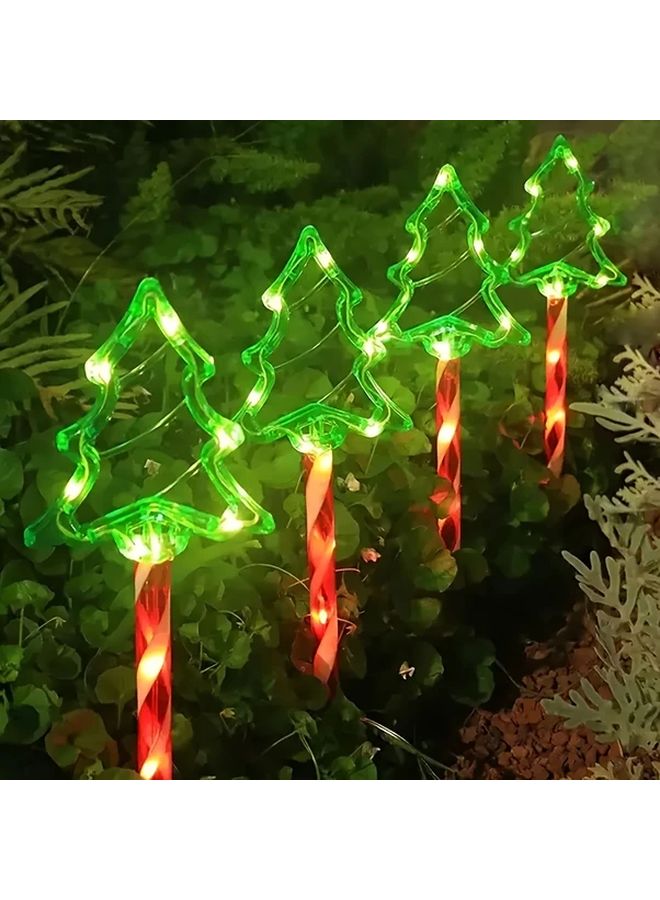 4pcs Christmas Lights Outdoor 8 Modes Smart Flashing Candy Colors Total Length 94 49 Inch - Image 3