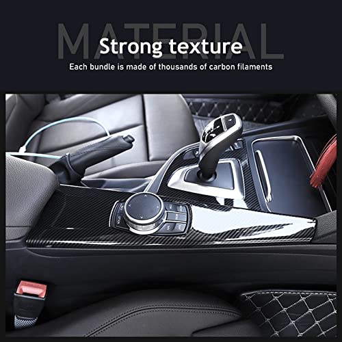 LIMBQS Multimedia Panel Cover for BMW 3 4 Series, Carbon Fiber Interior Trim Multimedia Panel Cover for F30 F34 F33 F36 - Image 5
