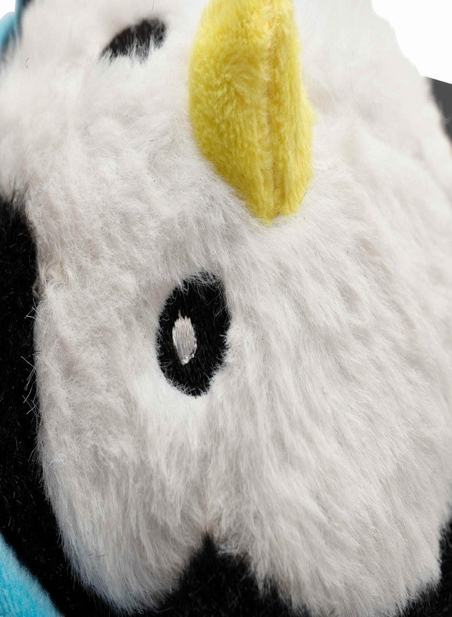 فلوريش لعبة مضغ متعددة الطبقات من فلوريش بيتس، 2 في 1، للكلاب النشطة، مناسبة لعيد الميلاد | مصنوعة من قماش ناعم مزدوج الخياطة، غير سام، وخالية من مادة BPA، ودمى قطيفة متينة للكلاب (بطريق 3.5 بوصة). - Image 4