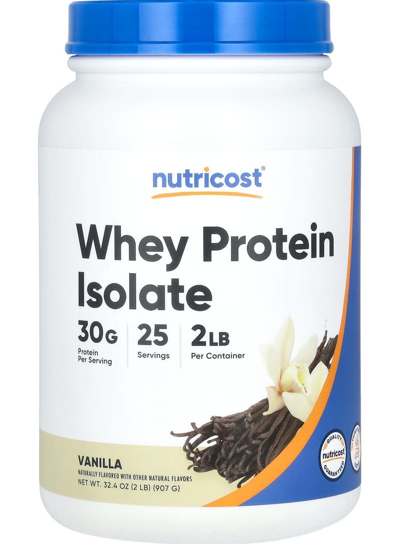 بروتين مصل اللبن المعزول، فانيليا، 2 رطل (907 جرام)