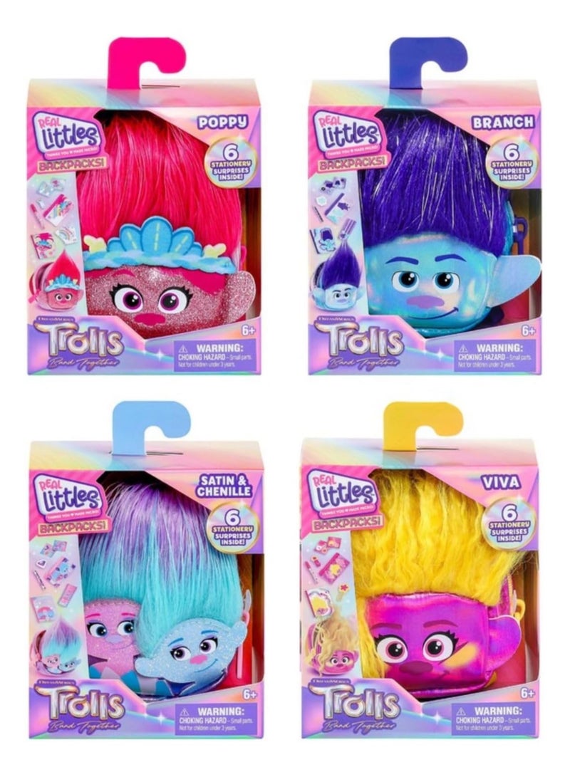 Real Littles- Trolls Season 1 Mini Backpack - Character May Vary - Image 1