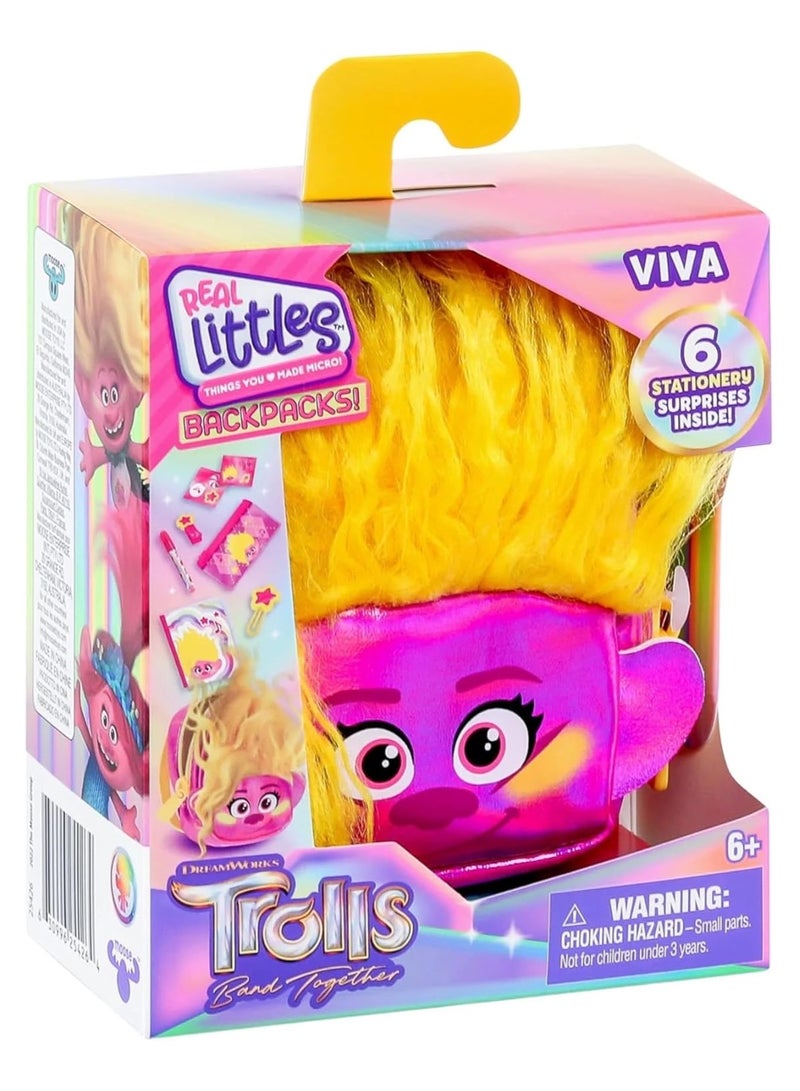 Real Littles- Trolls Season 1 Mini Backpack - Character May Vary - Image 2