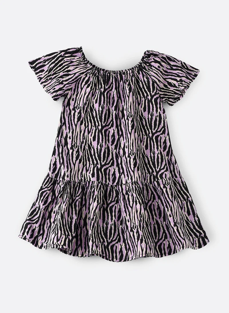 Jelliene Aop woven dress