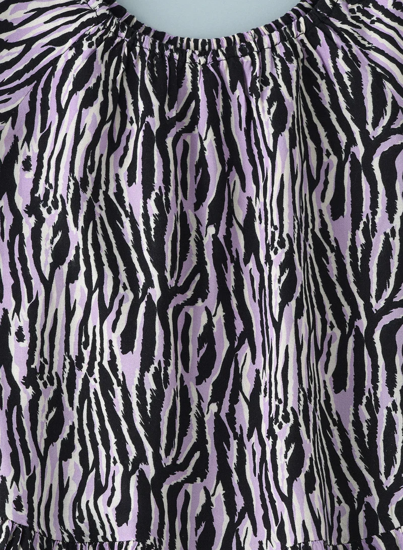 Jelliene Aop woven dress