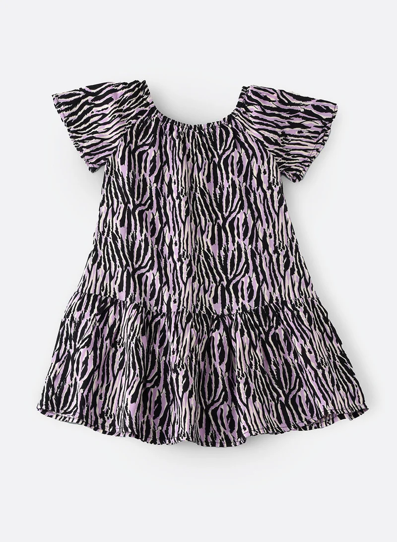 Jelliene Aop woven dress