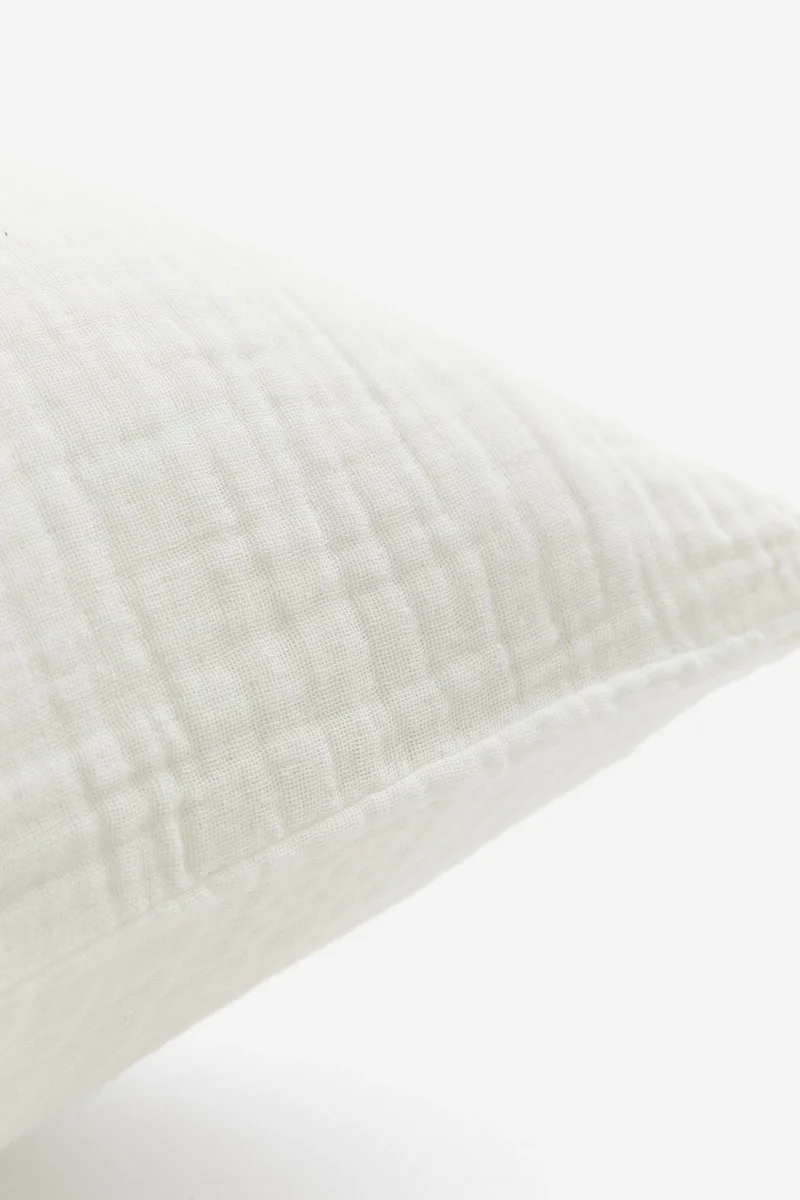 H&M Cotton Muslin Pillowcase