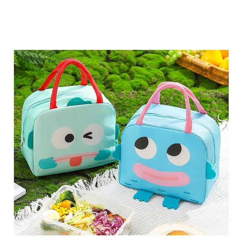 INSTABUYZ 3D Printed Hot & Cold Leak Proof Lunch Bag for Office School Kids Men & Women Storage Bag with Handle Tiffin Bag (Dino Star) - Image 2
