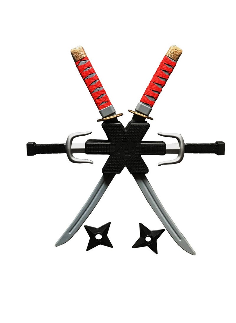 Ninja Backpack Weapons Deadpool Knife Sword for Children Katana   Theme Party Decoration Costume Cosplay Accessories  - Image 1