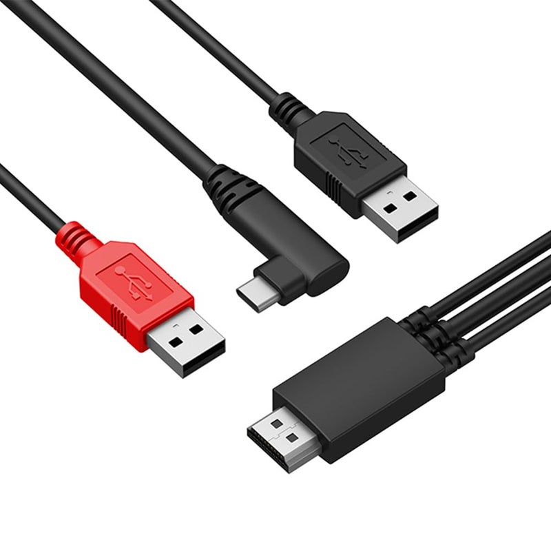 XPPen AC97 3 in 1 Cable for Artist 12, Artist 10/12/13/16 2nd, Artist Pro 14(Gen2)/16(Gen2), Innovator 16 Drawing Tablet - Creative Pen Display Cable - Image 5