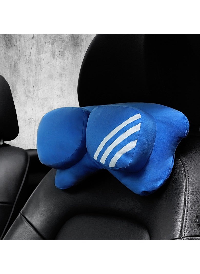 KUYING Multi Functional Car Headrest Twin Pillows Neck Protection 