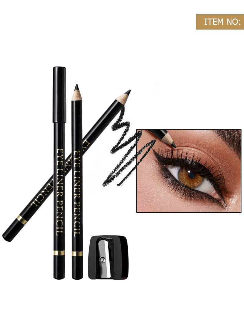 Menow - Eyeliner Pencil Package 6 Colors - 12 Pcs + sharpaner - Image 1