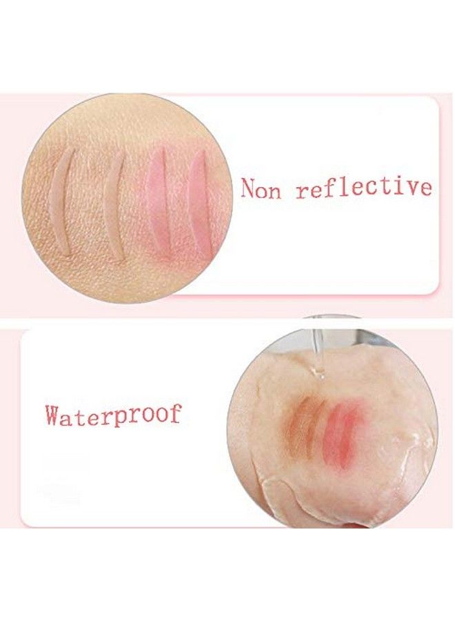 Natuworld 2 Rolls 600 Pairs Slim And Wide Single Side Double Eyelid Stickers Breathable Natural Invisible Eyelid Tape Sticker Instant Eye Lift For Hooded Droopy Uneven Monoeyelids Small Eyes - Image 5