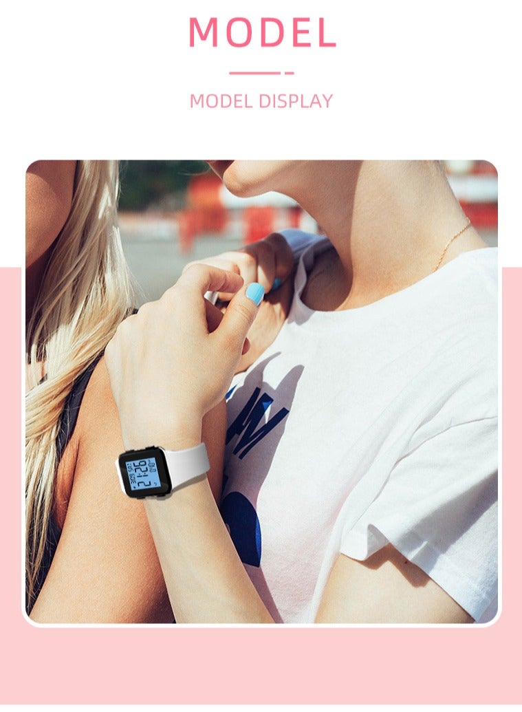 Kids Watches for Girls Boys, P12 Waterproof Watch, Digital Sport Watch with Step Counter Pedometer Vibration Alarm Clock, Luminous watch, No App Waterproof Fitness Tracker Kids Watch Boys Girls Teens Students Ages 5-16 - Image 4