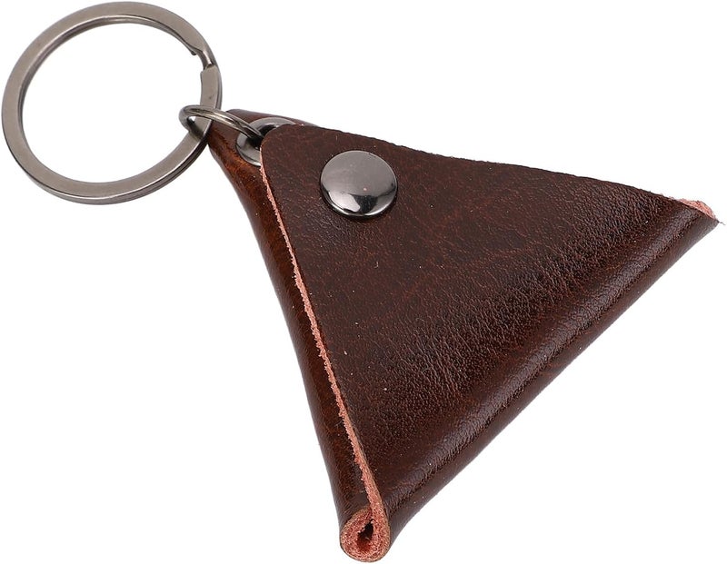 Individual & group usable Keenso Folk Guitar Pick Keychain Bag Faux Leather Guitar Pick Holder Case with Keychain Design, Portable for Pick Storage Fulfillment (Dark Brown) All user friendly build Elegant appearance Modern versatile shape Growing order stock support KSA market compliant quality Upgraded quality Multi stock guarantee supply Local available supply Practical build Personal & public compatible Experience optimized build Cross-material combo compatible All space matching look Cost effective global grade quality Wet anti slip Natural tone color options Stain resistant Fault optimized construction All environment compatible Low dust buildup Spec compliant trusted quality All-item unified delivery Simple multifunctional build Universal design - Image 1