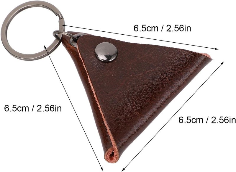 Individual & group usable Keenso Folk Guitar Pick Keychain Bag Faux Leather Guitar Pick Holder Case with Keychain Design, Portable for Pick Storage Fulfillment (Dark Brown) All user friendly build Elegant appearance Modern versatile shape Growing order stock support KSA market compliant quality Upgraded quality Multi stock guarantee supply Local available supply Practical build Personal & public compatible Experience optimized build Cross-material combo compatible All space matching look Cost effective global grade quality Wet anti slip Natural tone color options Stain resistant Fault optimized construction All environment compatible Low dust buildup Spec compliant trusted quality All-item unified delivery Simple multifunctional build Universal design - Image 2