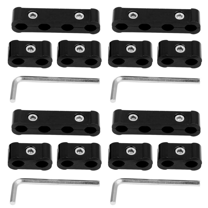 Spark Plug Wire Separator 8mm 9mm 10mm Aluminum Engine Wire Divider - Durable Lightweight Spark Plug Wire Organizer for Engine Bay - Image 1