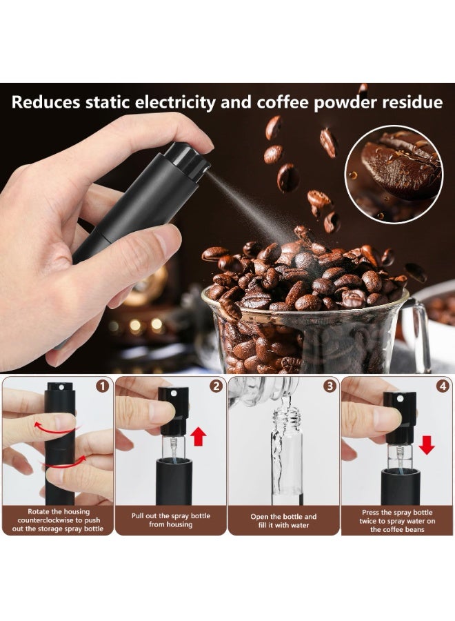 HIKMA Plus Espresso Accessories Set 51mm, 4-Piece Coffee Kit with Constant Force Tamper, WDT Tool, RDT Spray Bottle & Tamping Mat for 51mm Portafilters - Image 5
