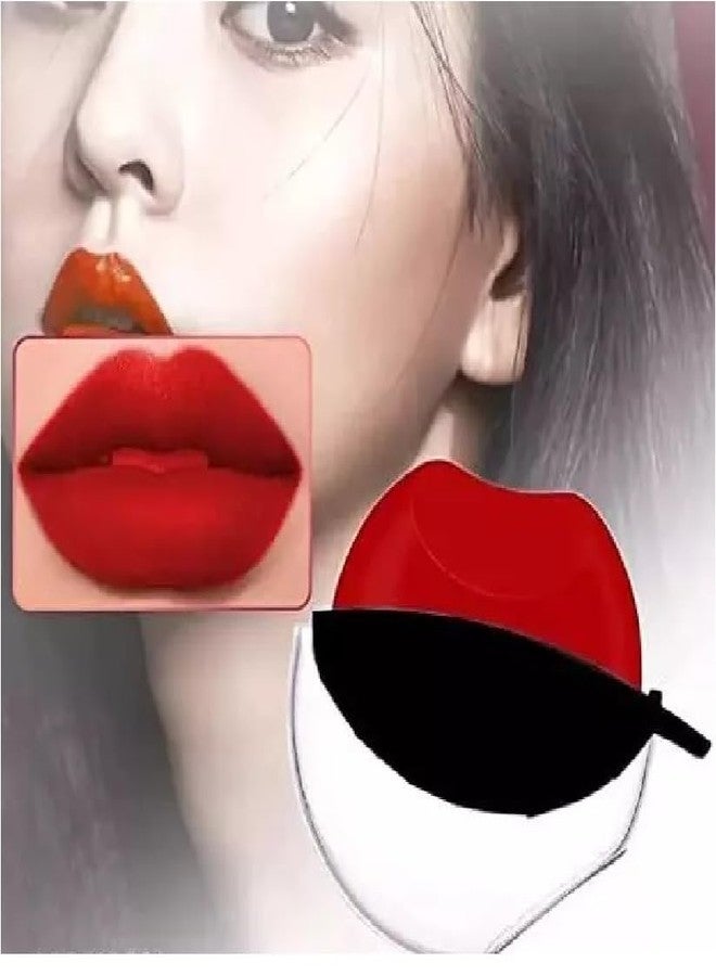 Bon Austin Apple Shape Matte Lipstick for Long Lasting & Lightweight Lips (Matte Look) For Girl & Women (Red, 20g) Pack of 6 - Image 3