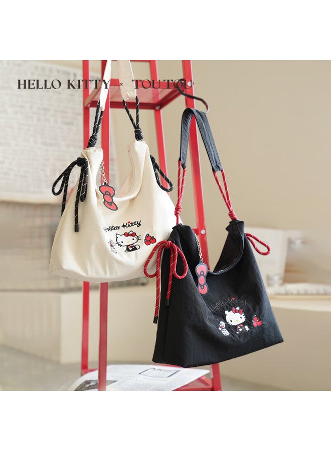 Toutou New okitty Collaboration Women's Handbag Canvas Tote Bag, o Kt, Best Friend Birthday Gift - Image 3